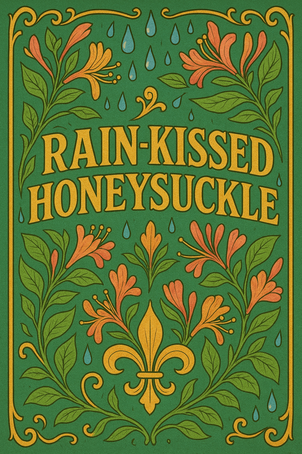 Rain-Kissed Honeysuckle